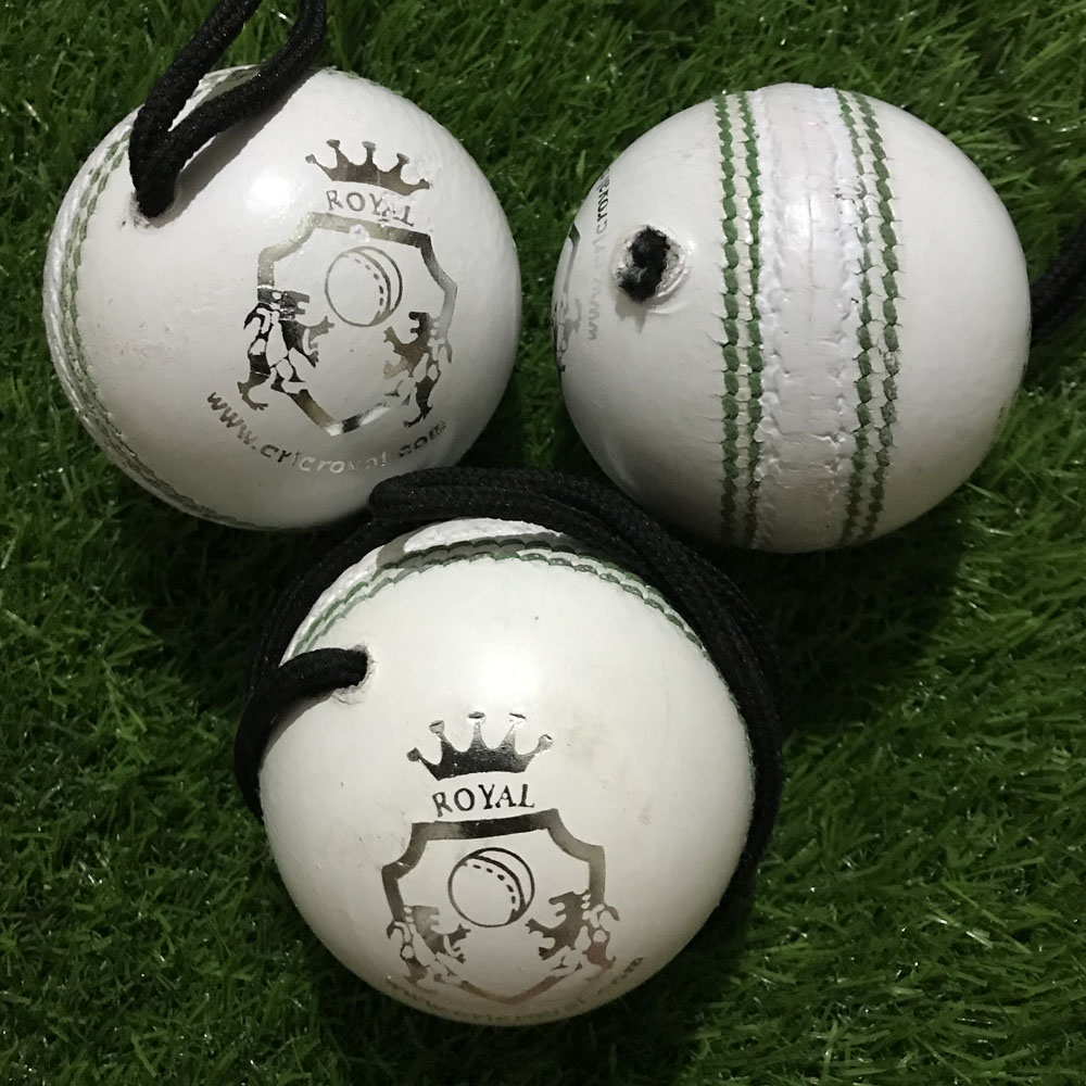 Hanging Leather Ball Solo Practice & Training knocking Genuine Leather Cricket Ball (Pack of 3) HCHB-03 3 Hanging Leather Ball Solo Practice & Training knocking Genuine Leather Cricket Ball (Pack of 3) HCHB-03 - Image 3