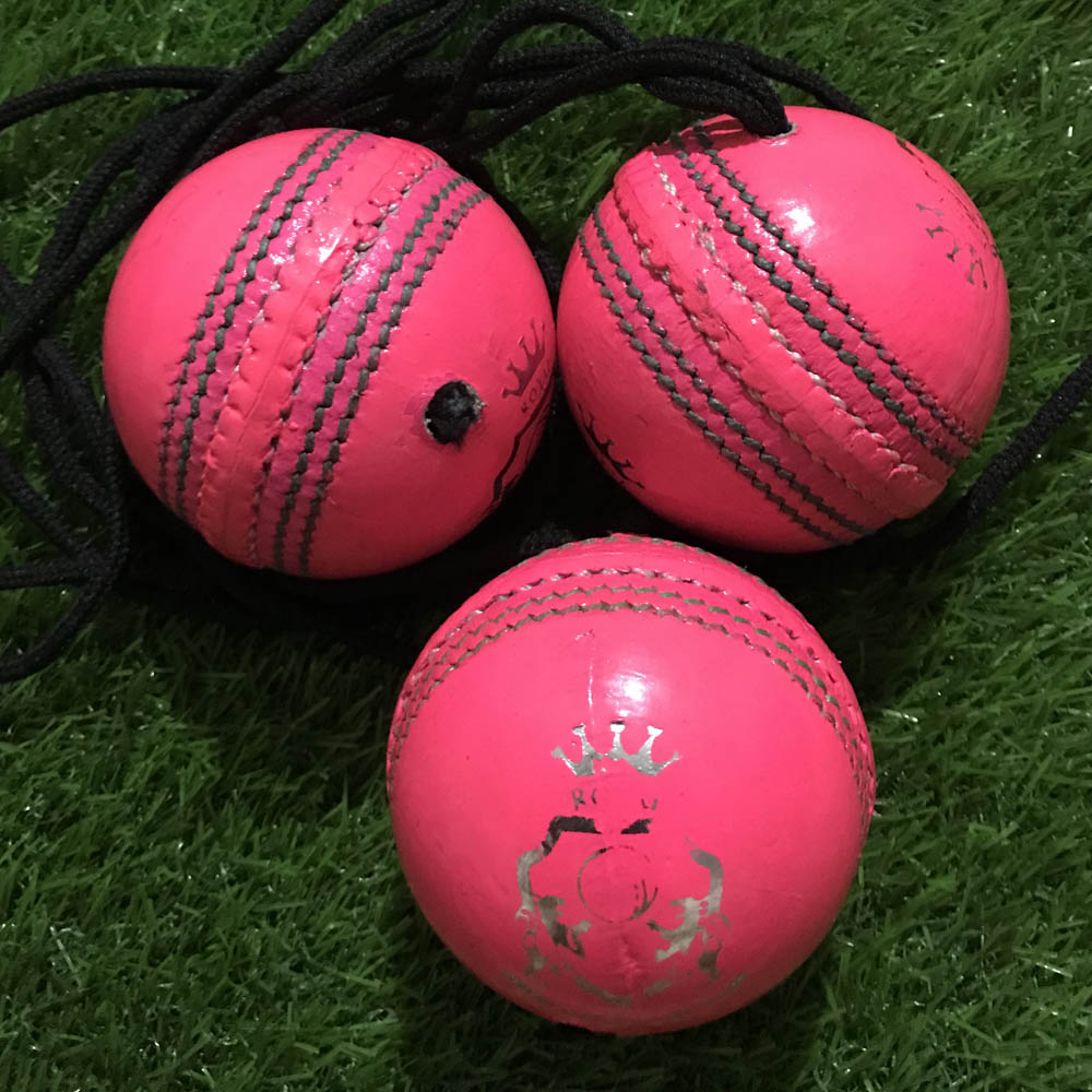 Hanging Leather Ball Solo Practice & Training knocking Genuine Leather Cricket Ball (Pack of 3) HCHB-03 1 Hanging Leather Ball Solo Practice & Training knocking Genuine Leather Cricket Ball (Pack of 3) HCHB-03