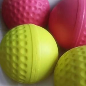 Swing Bowling Machine CRICKET Ball Soft PU Training Ball (Pack of 6) SBMPU-06